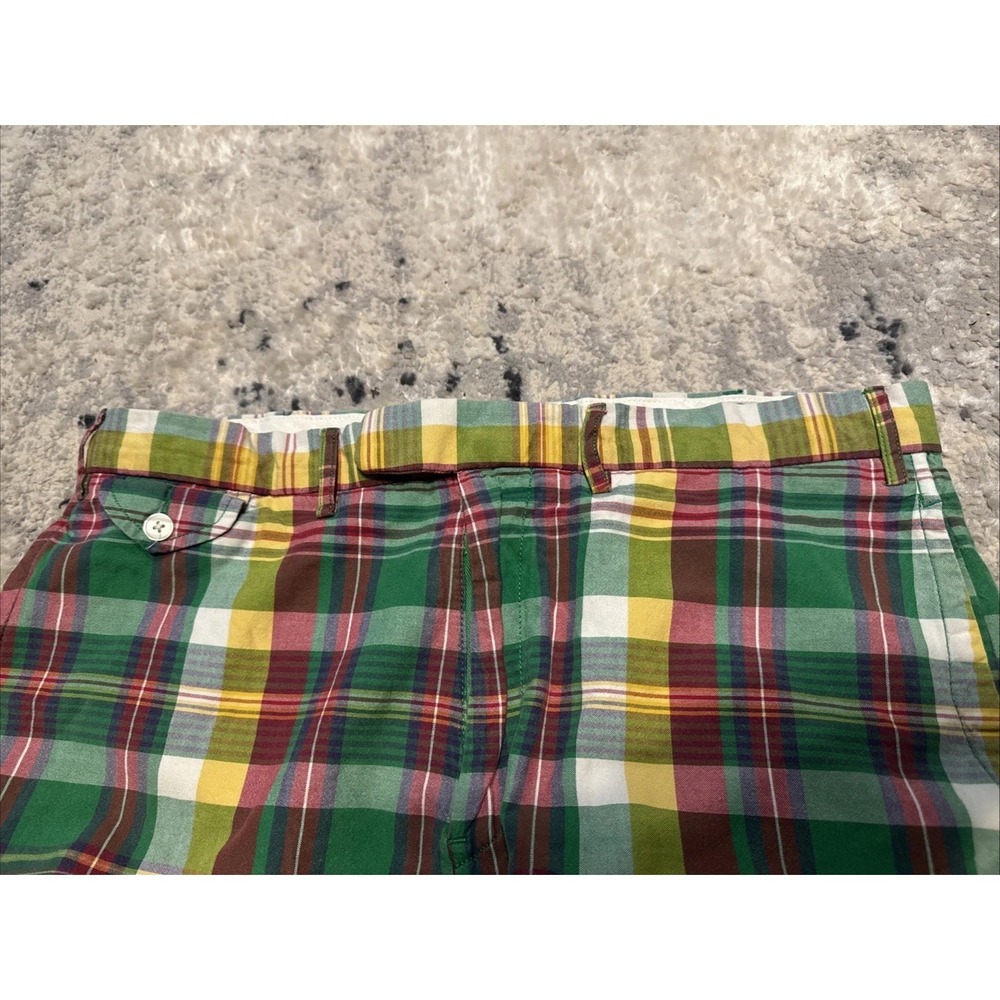 Polo Ralph Sportswear Lauren Mens Plaid Shorts Multi Color Preppy Size 34 - Picture 3 of 5